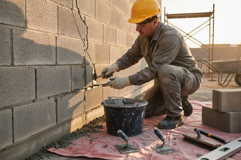 Exterior wall repairs