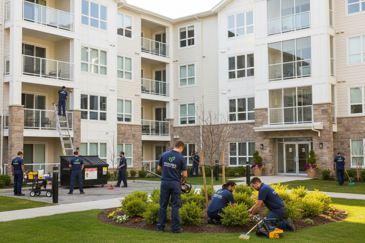 Servicing Multi family complex